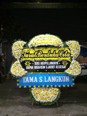 Papan Bunga Duka di Sukarena