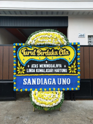 Papan Bunga Duka di Sukarena